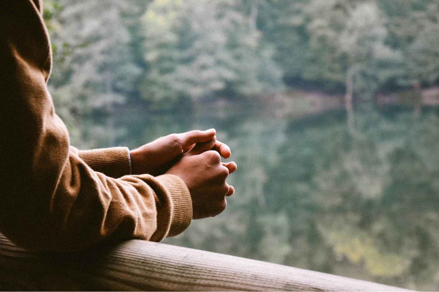 Pensive person